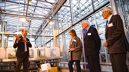 Official opening of the Jean Jackson Glasshouse