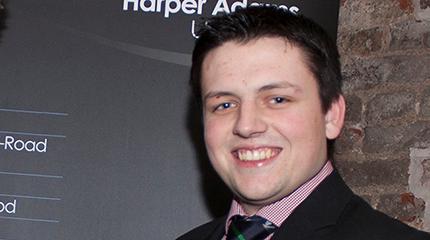 Richard takes RABDF Dairy Student of the Year 2017 title. 