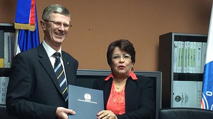 New scholarship agreement signed with the Dominican Republic