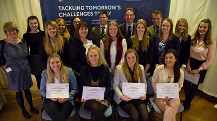 Students receive £418,000 in scholarship awards