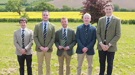 Final year agriculture students win Farm Planner of the Year 2018 