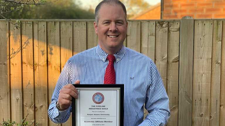 Harper Adams University builds links with the Pipeline Industries Guild