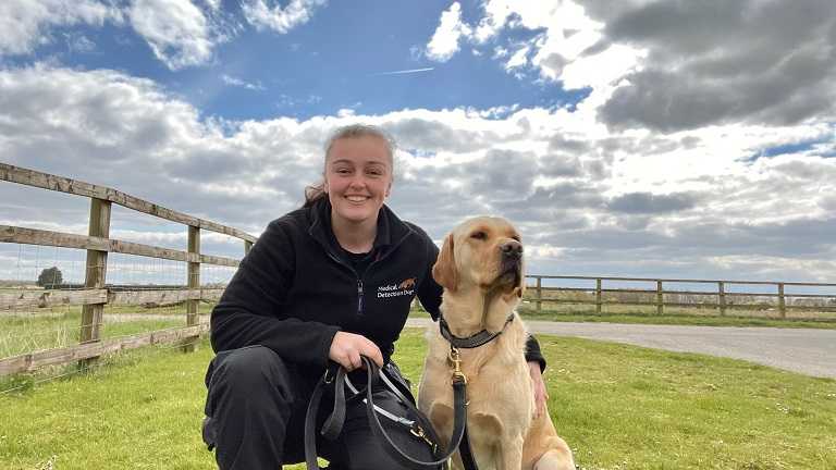 Animal Behaviour student secures role training dogs for cutting edge coronavirus detection project