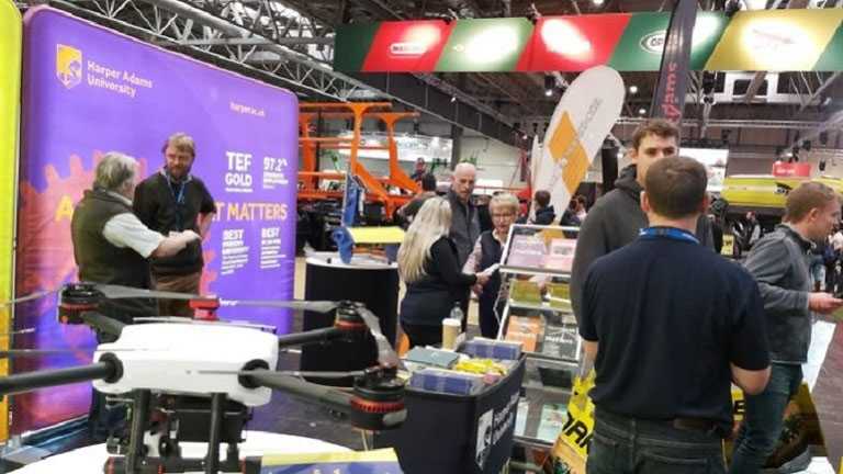Harper Adams team prepare for LAMMA show’s 40th anniversary event