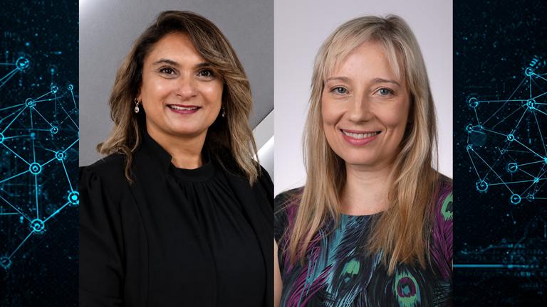 Images shows two separate headshots of Suki Gill and Simone Clarke, as quoted in the story.