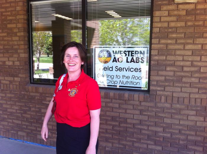 Dr Talbot at Western Ag Innovations