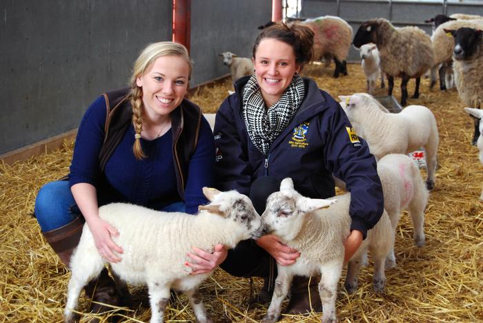 Gina Lamb and Verity Hyland