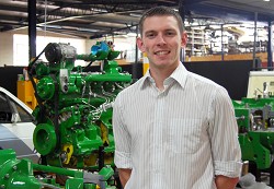 Calum Evans from Saltcoats, Ayrshire