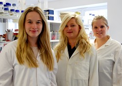 Isabel Webb, Amy Davies and Christina Bosworth