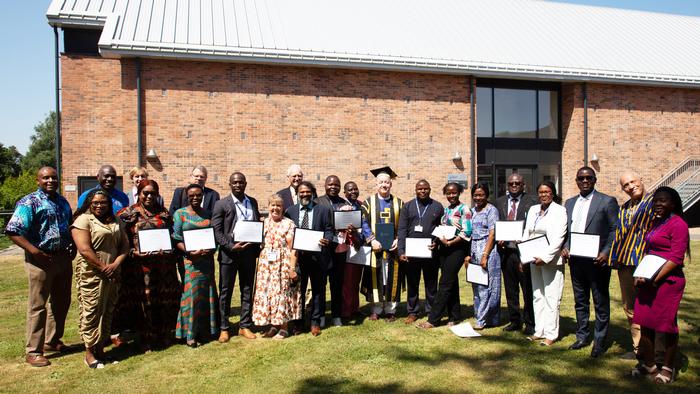 The graduating cohort at this year's celebration