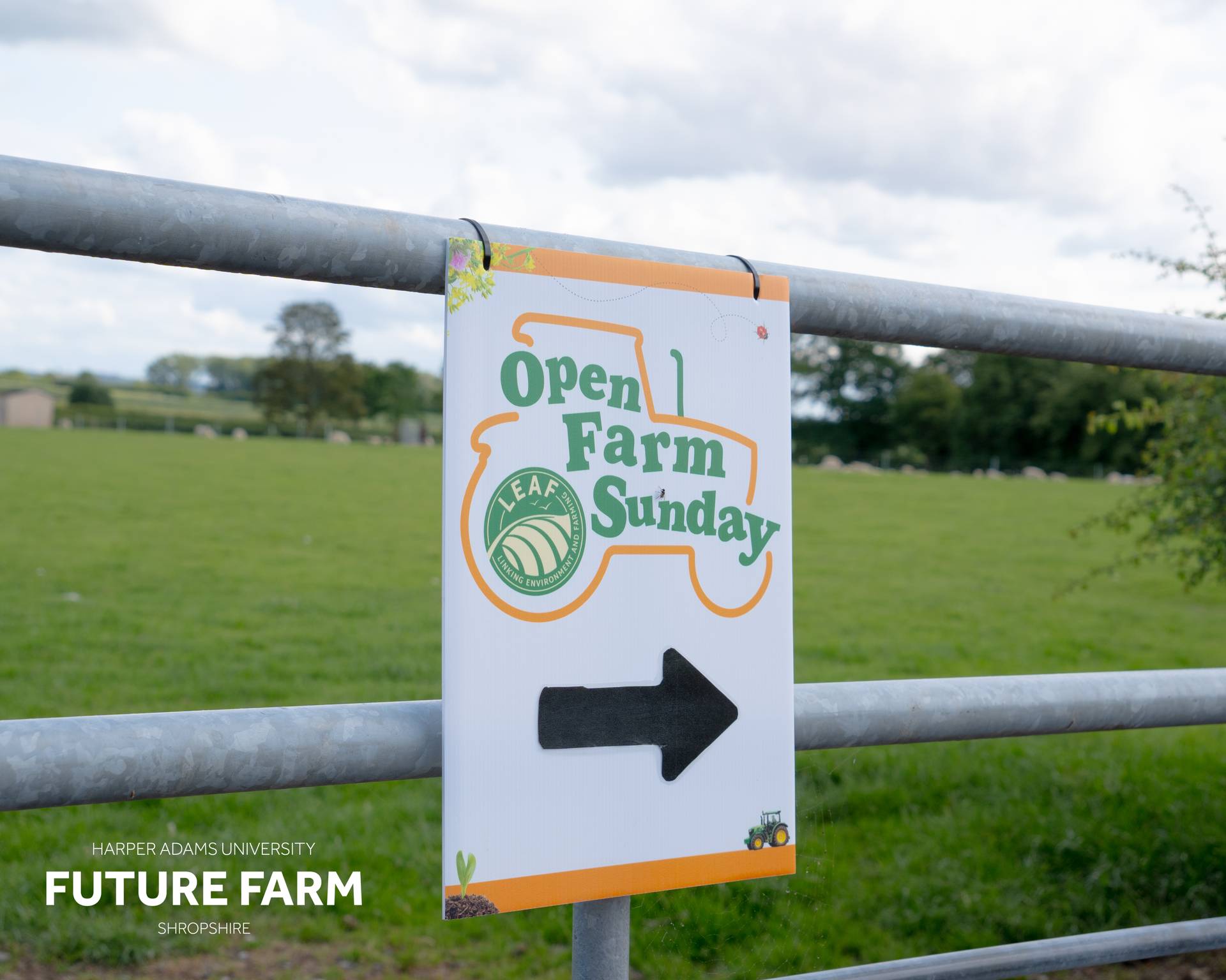 Open Farm Sunday signage