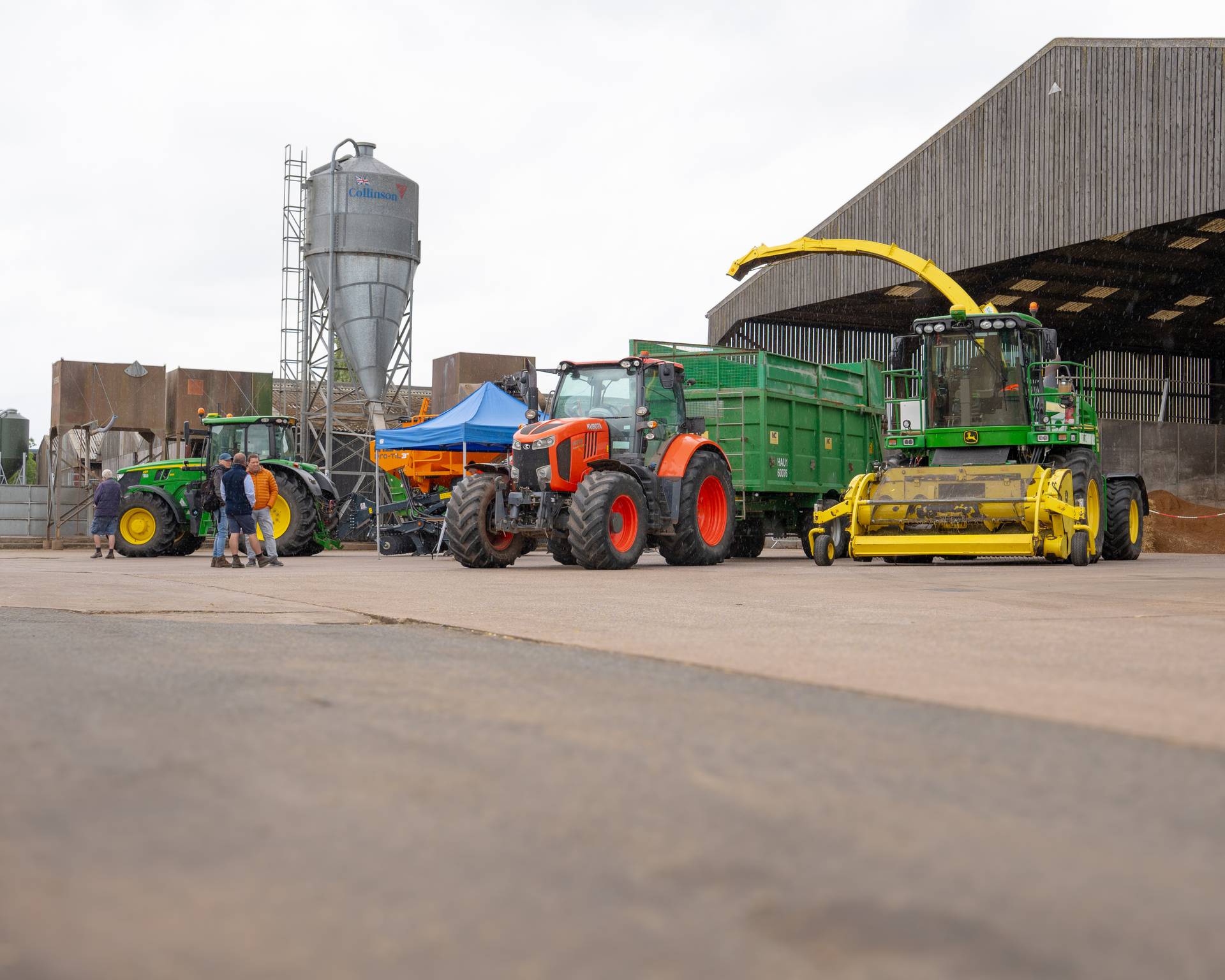 Machinery Display at Open Farm Sunday